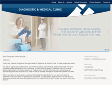 Tablet Screenshot of diagnosticandmedical.com